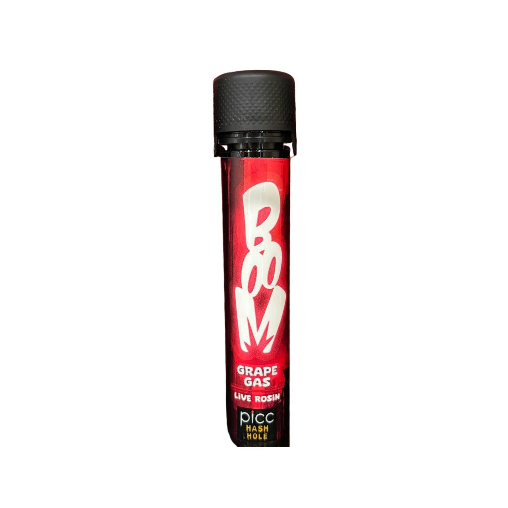 BOOM - Grape Gas Infused Preroll - 1gBOOMHybridTHC: 44.8%CBD: 0.15%TERPS: 1.59%4th of July Weekend! Spend $150 get $25 Off+6