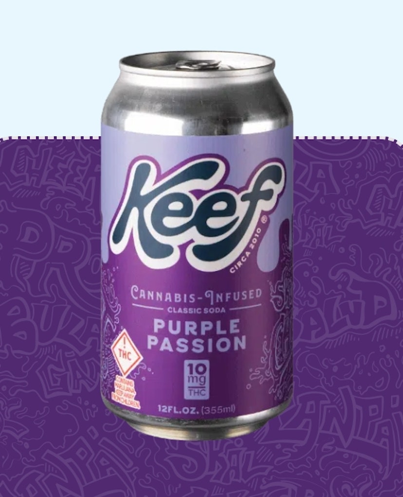 Keef | 100mg Soda | Purple Passion