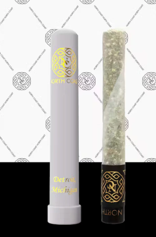 North Coast x GANS x Adams Family - 1.5g Hash Joint Pixie Stix Tier 2 - Banana Runtz
