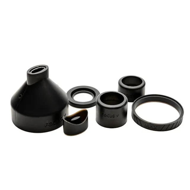 Focus V AERIS Silicone Accessory Set Black (hybrid, dab tools)