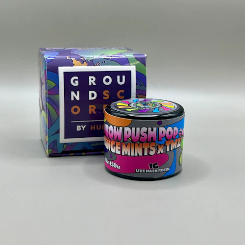 Hunna - 1g Live Hash Rosin Ground Score - Rainbow Push Pop #4