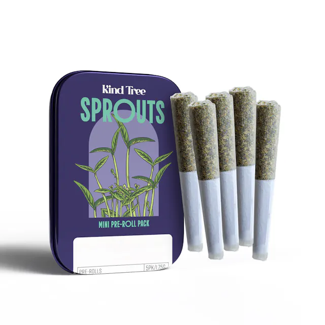 Kind Tree Pre-Roll Pack Sherbanimal 5pk/1.75g (indica hybrid, packs)