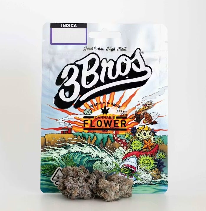 3 Bros - Obsidian OG - Indica - Indoor