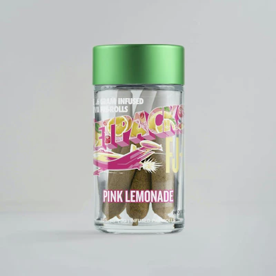 Jetpacks - 5 Pack .6g Infused Prerolls - Pink Lemonade - PRE_ROLLS by Jetpacks at King of Budz
