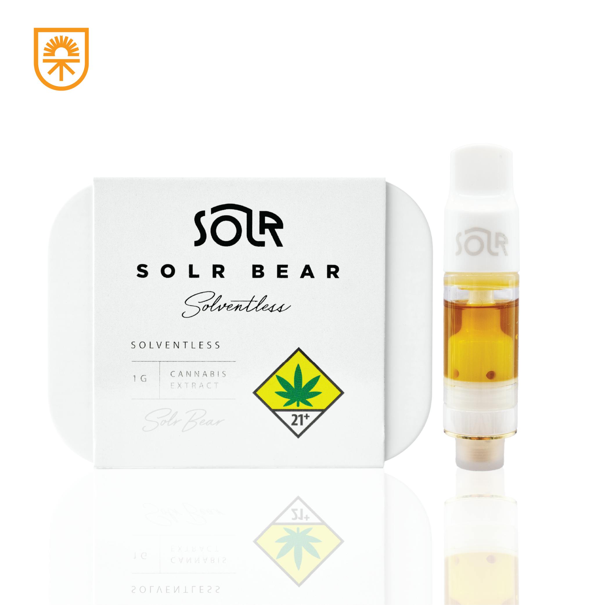 Aloha Solana 1g Live Rosin Vape Solr Bear