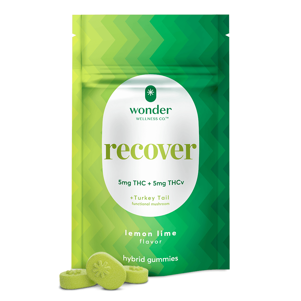 Lemon Lime - Recover Gummies 1:1 200MG by Wonder – Edibles at Gatsby Cannabis
