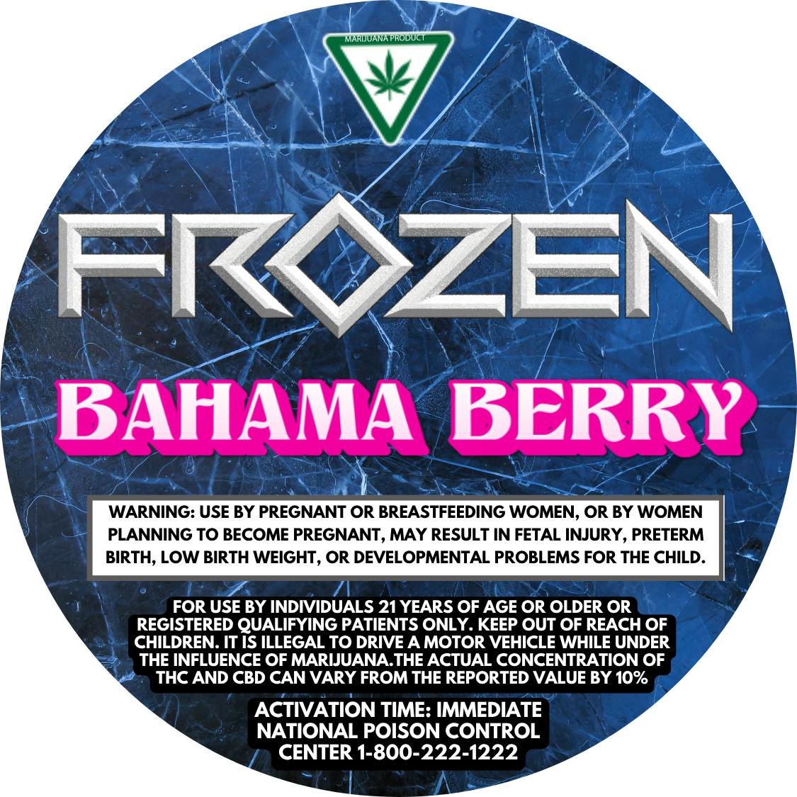 Frozen | Live resin - 5g - Bahama Berry