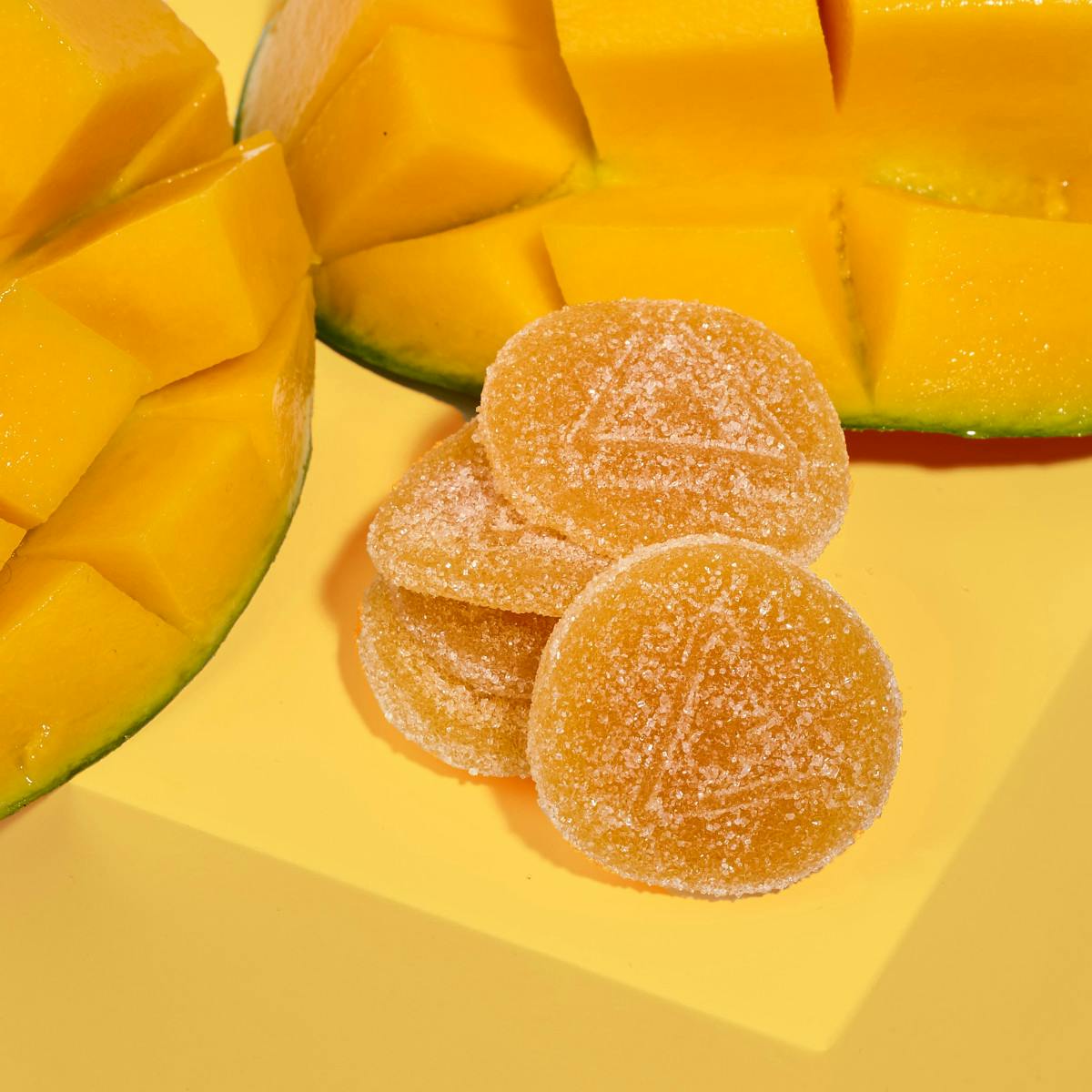 Product Sour Mango RSO Sativa Gummies | Edibles | 100mg
