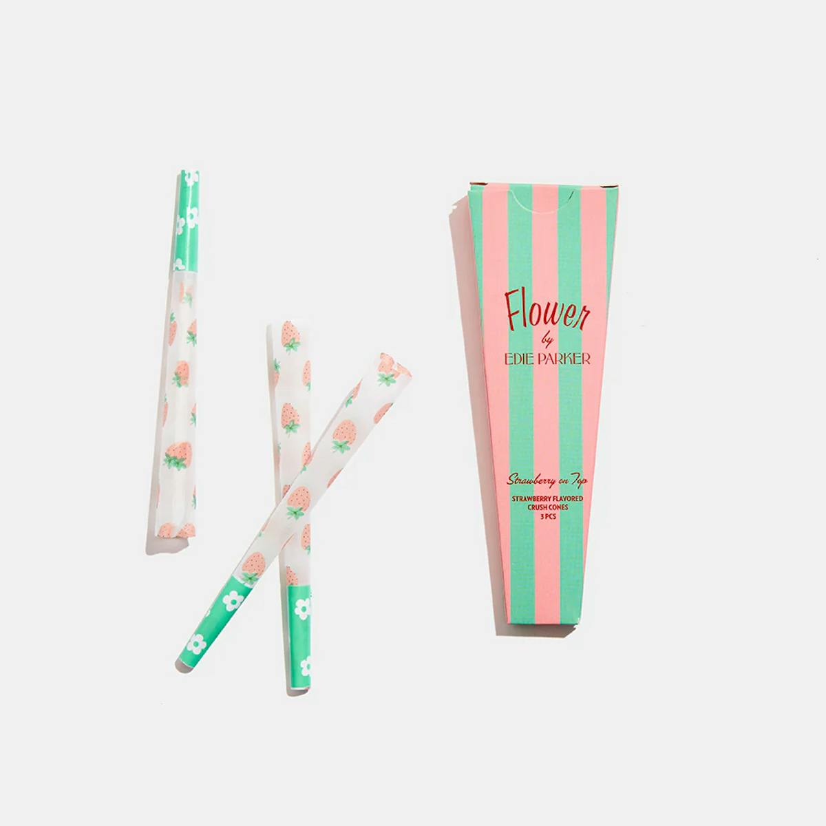 Image of Strawberry On Top Crush Cones