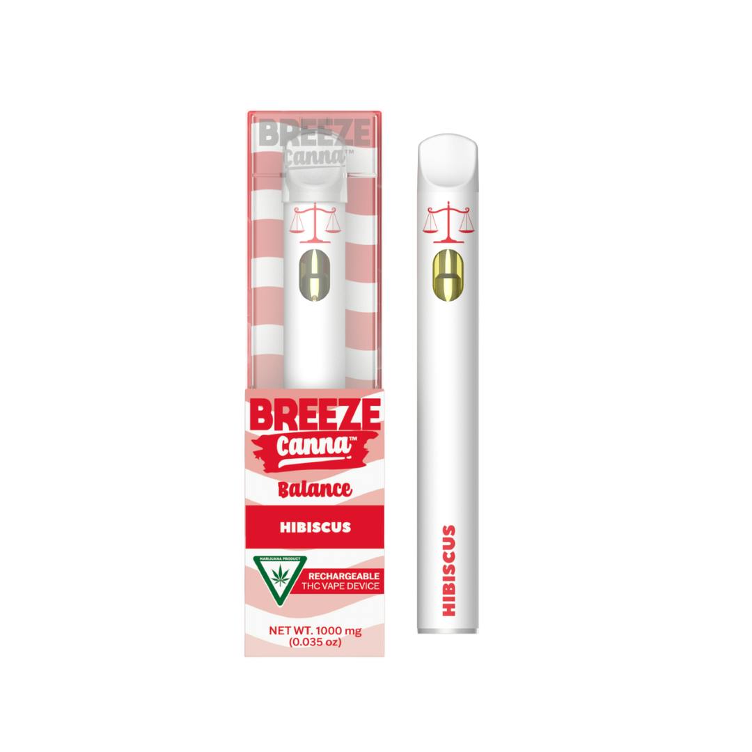 Breeze Balance | Hibiscus Disposable Vape | 2:1 THC:CBD | 1g | LIV Cannabis  (Lake Orion)