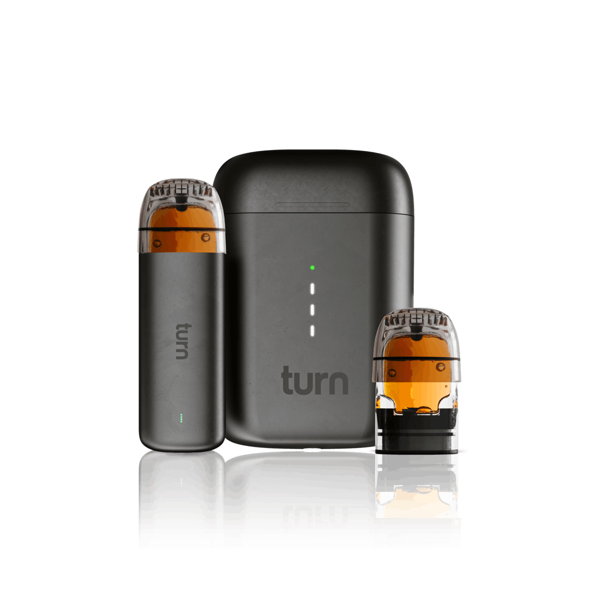 Turn Podpak (Black) Battery + Charging Case $25