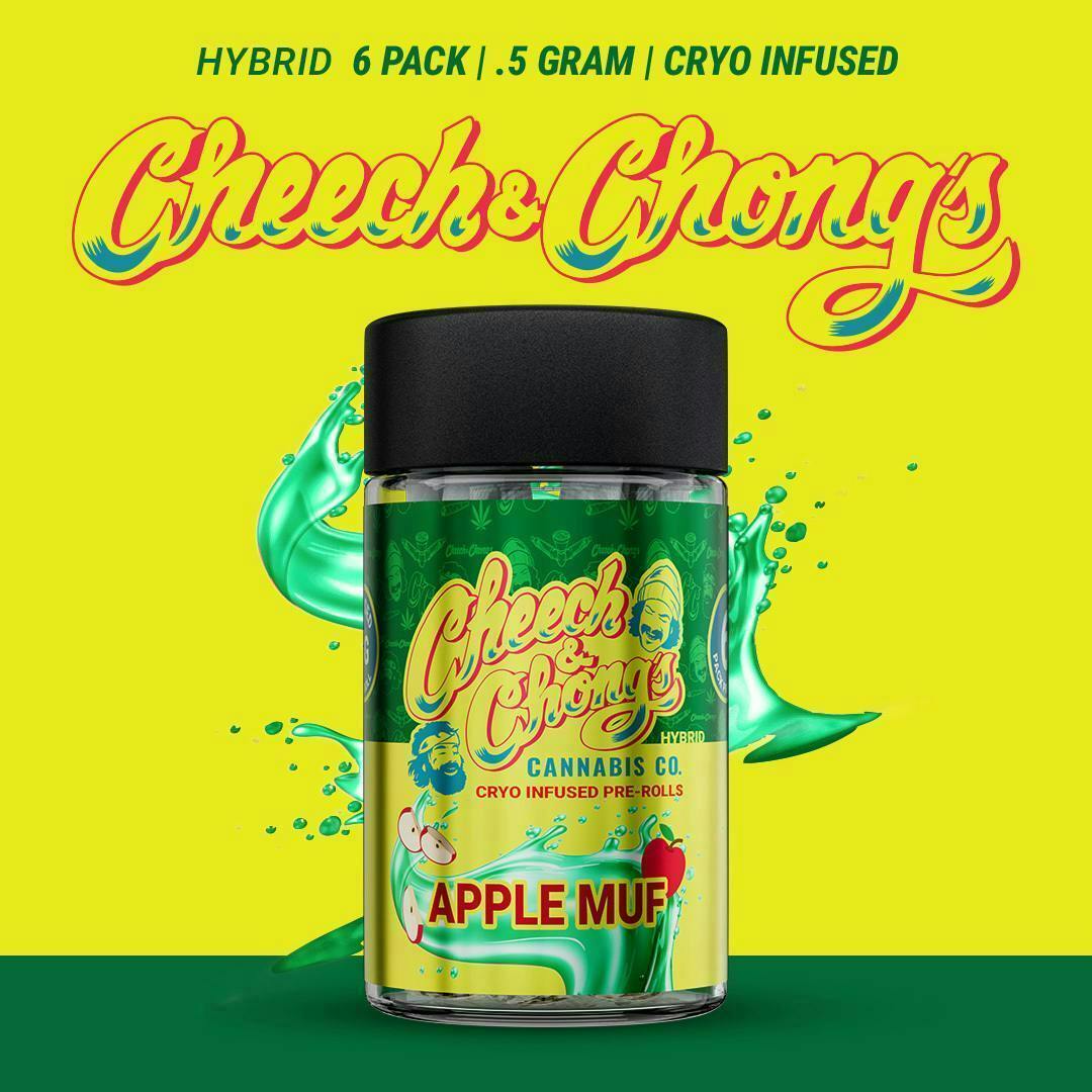 Cheech & Chong | Infused Pre-Roll 6-Pack - 3g - Apple MUF