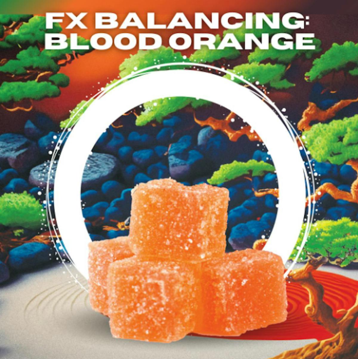 Photo of Ozone FX – 2:1 Balancing Blood Orange Gummies 100mg 20pk (CBG:THC)
