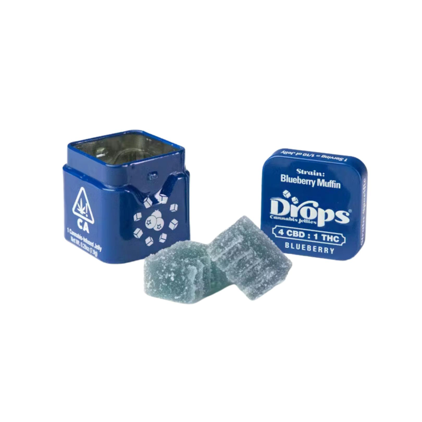 BLUEBERRY LIVE ROSIN GUMMIES 2-PACK (4:1 CBD)