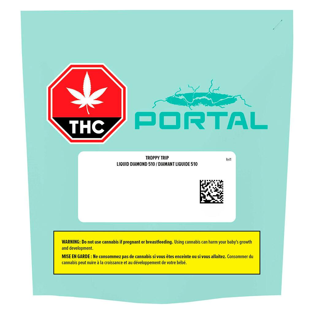 PORTAL - Troppy Trip Liquid Diamond 510 Thread Cartridge - 0.95g