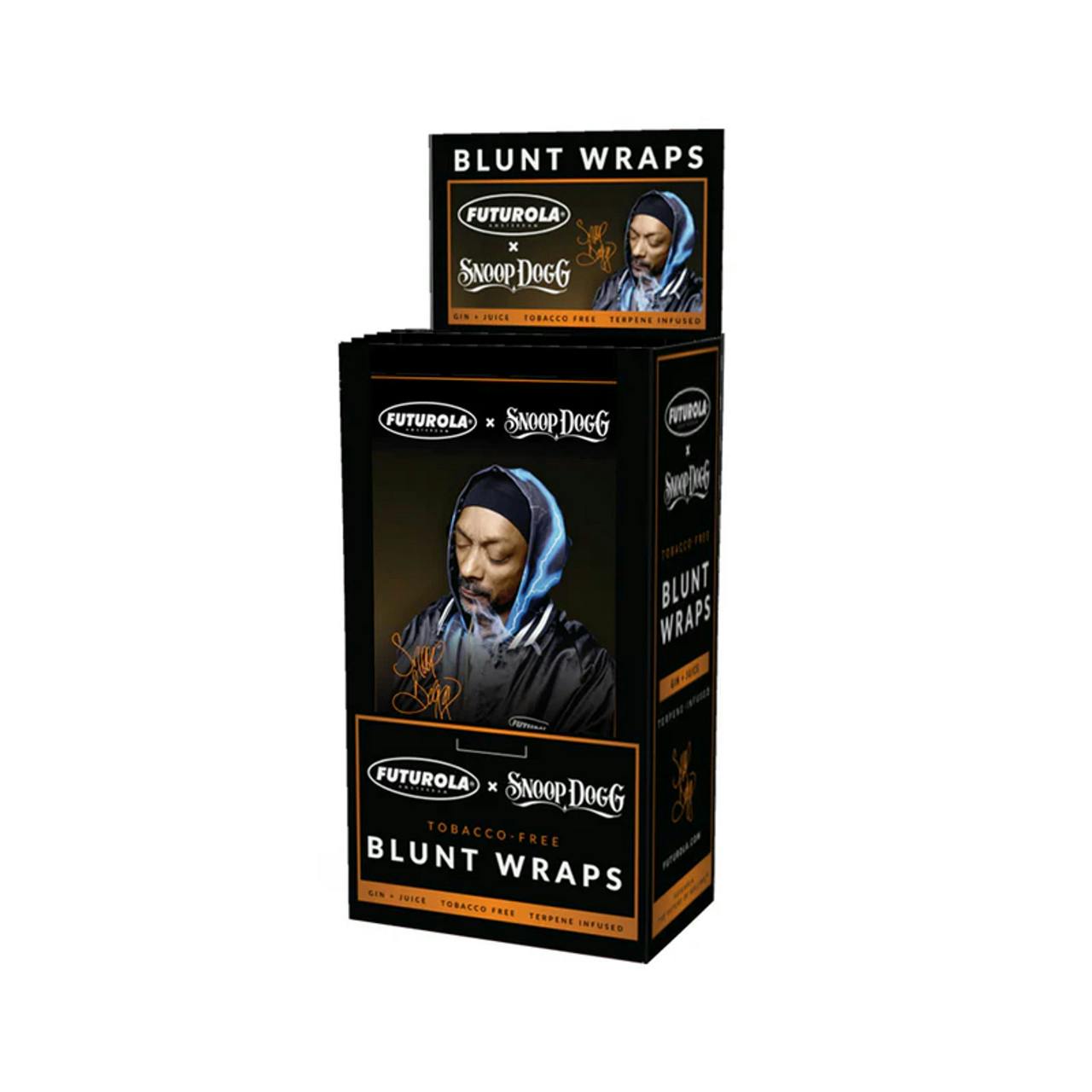 Snoop Dogg x FUTUROLA | Terpene Infused Blunt Wraps | Gin + Juice