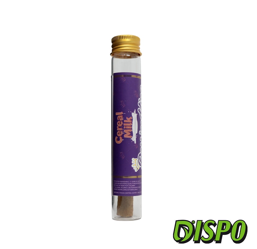 Boujee King - Cereal Milk Bubble Hash Crusted Infused  Pre-roll