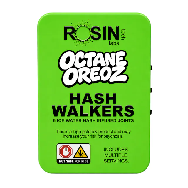 Rosin Tech Labs Hash Walkers Octane Oreoz 6pk/3g (indica hybrid, infused)