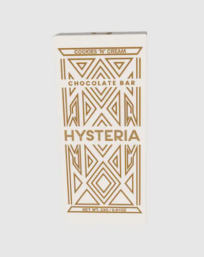 Hysteria Cookies & Cream Chocolate 10mg 10pc-1