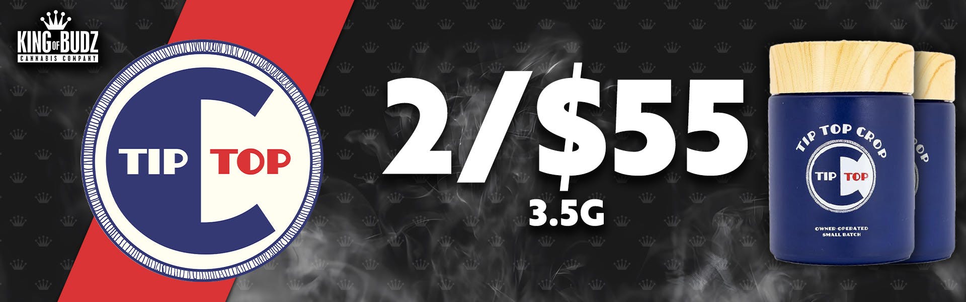 TIP TOP CROP 8THS 2/$55