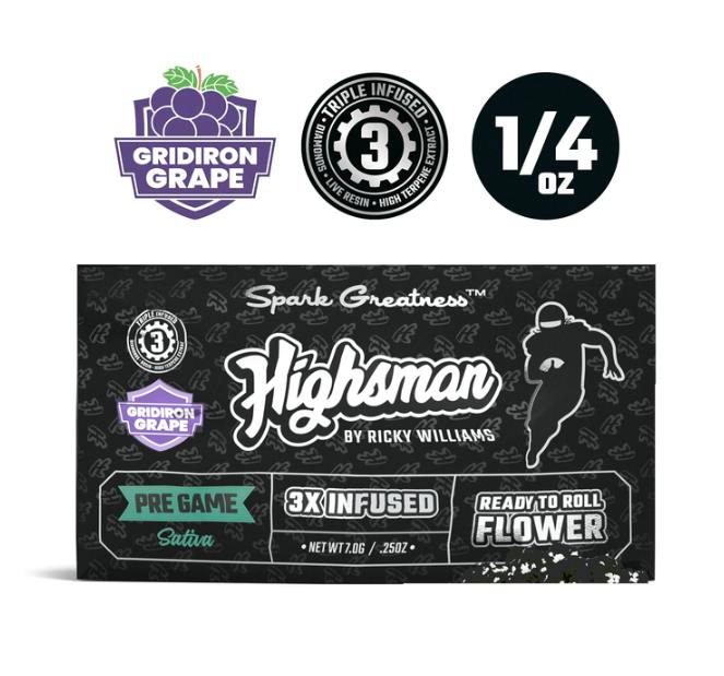 Highsman Gridiron Grape Infused RTR 7G