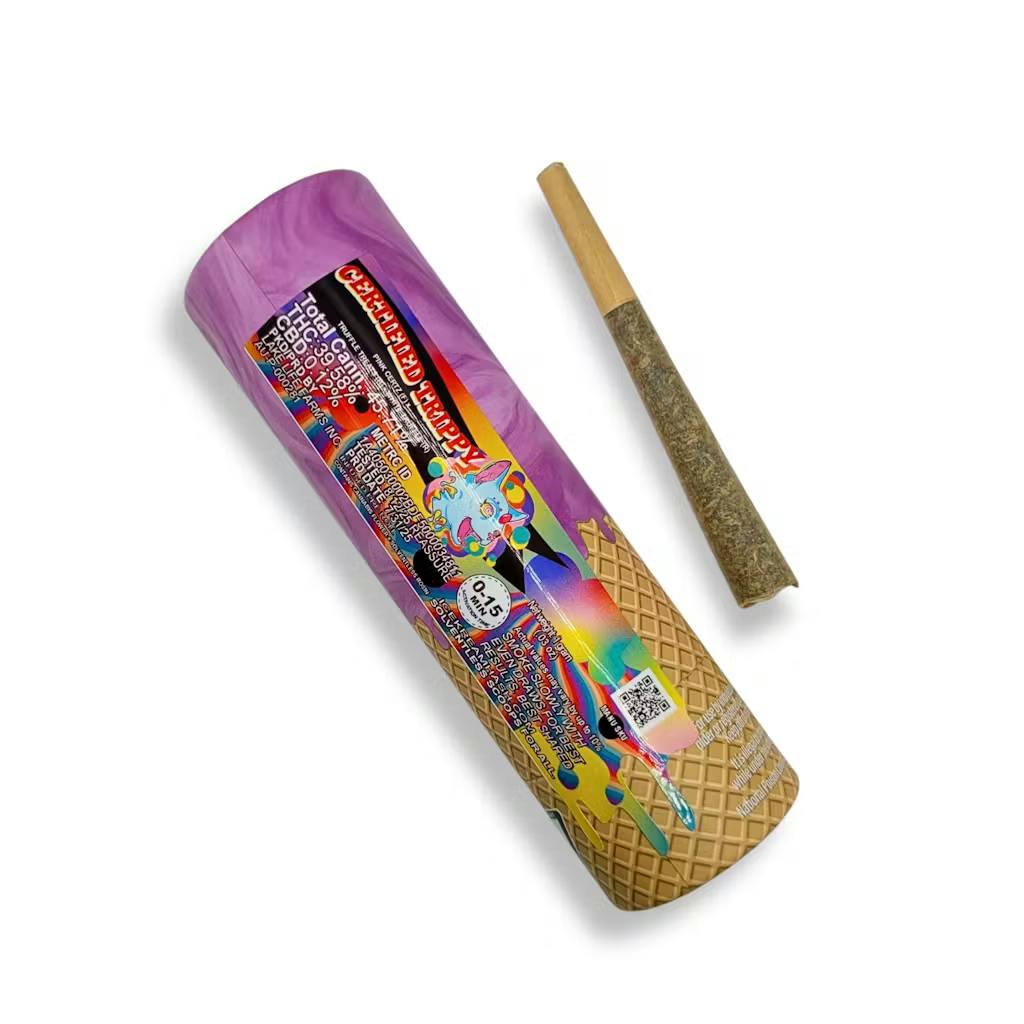 Ice Kream Hash - 1g Rosin Infused Preroll - Certified Trippy