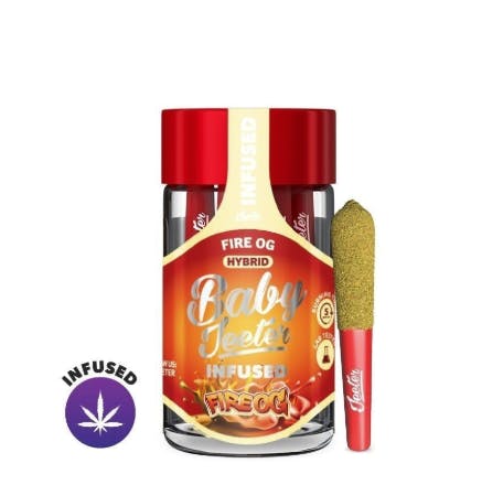Photo of Fire OG Baby Jeeter Infused Pre-Roll 5-pack | 2.5g