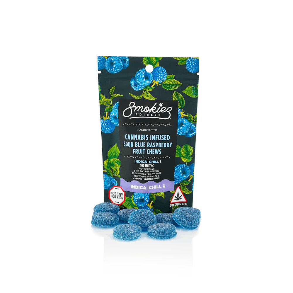 Product Blue Raspberry Sour | Gummies 20pk