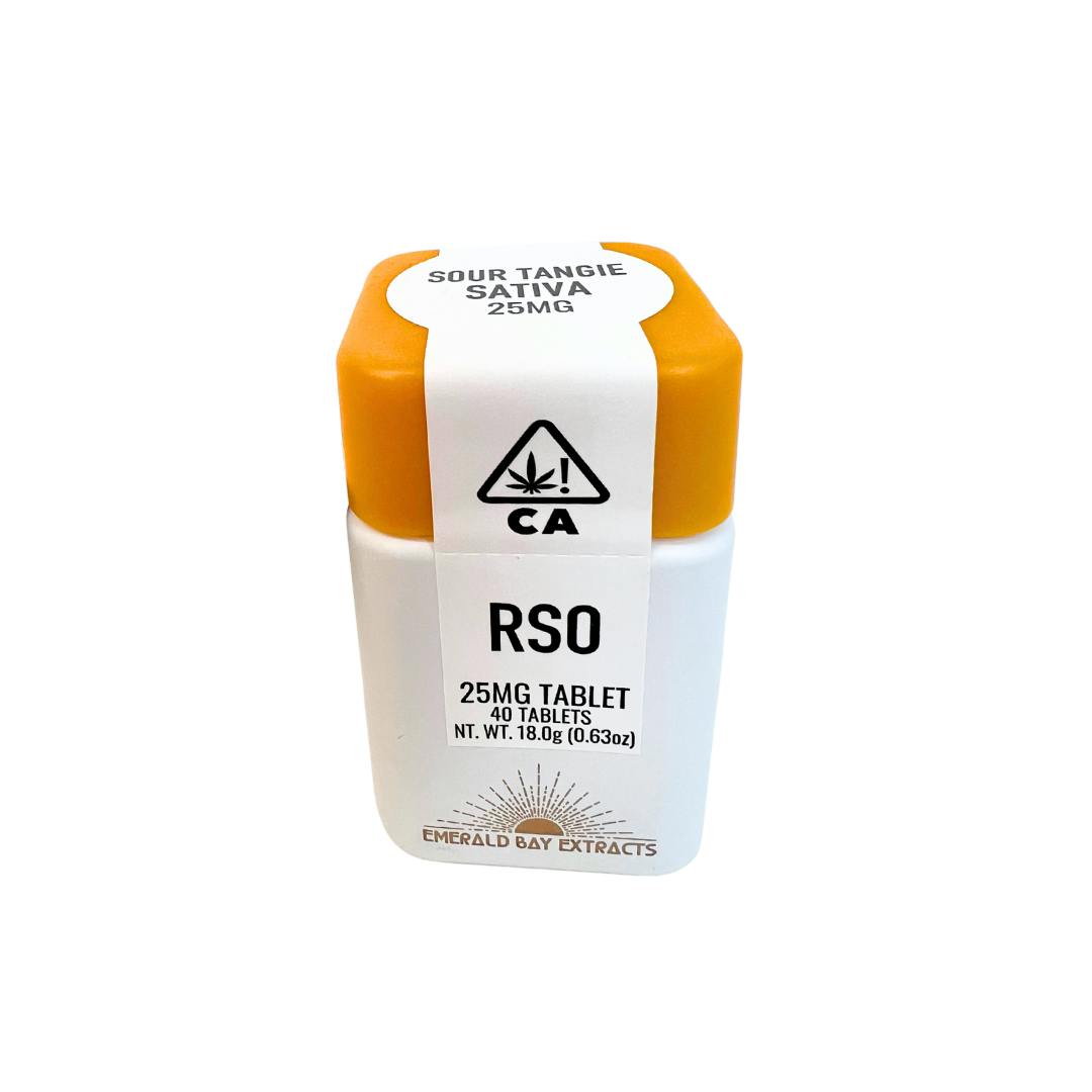 SOUR TANGIE RSO CAPSULES  (40CT/ 25MG)