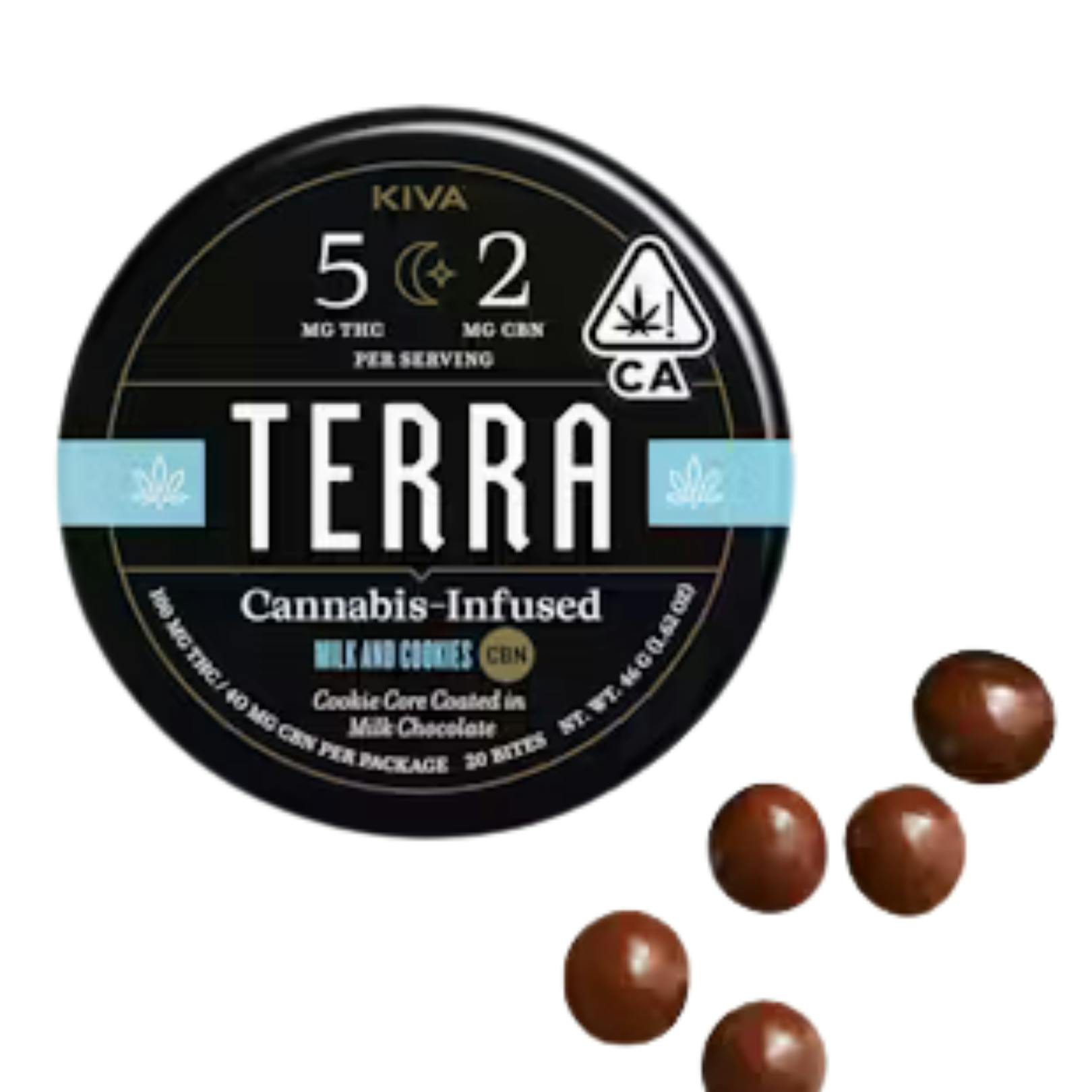 MILK AND COOKIES MILK CHOCOLATE BITES (THC:CBN 5:2)-0