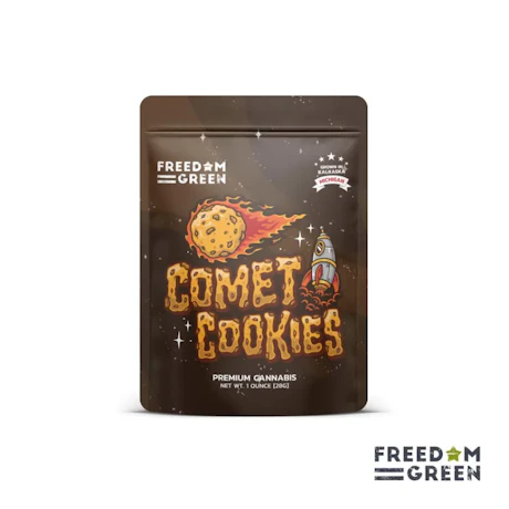Freedom Green - 28g Prepack Shake - Comet Cookies - product image at King of Budz
