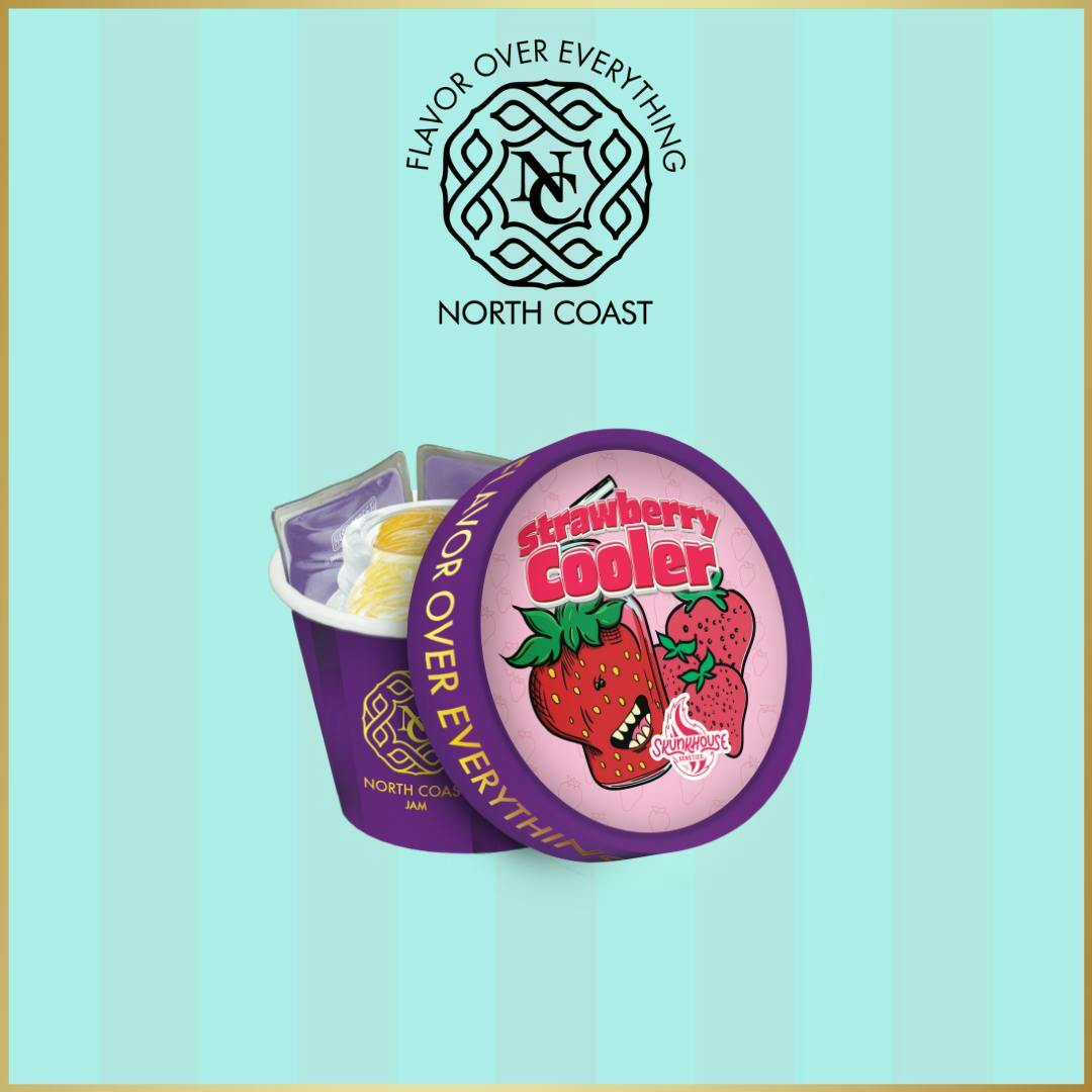 North Coast x Skunk House | Hash Rosin Jam - 1g - Strawberry Cooler