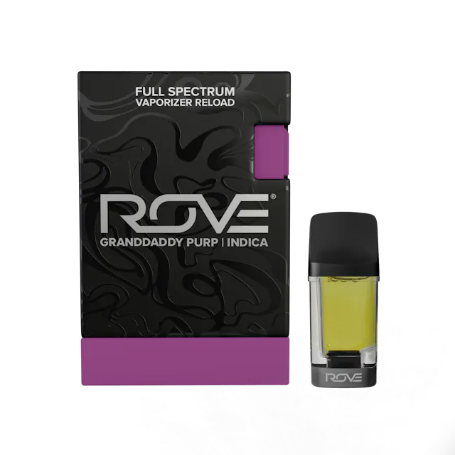 Rove Granddaddy Purp | Melted Diamond Live Resin Vaporizer | 1.0g (Reload)