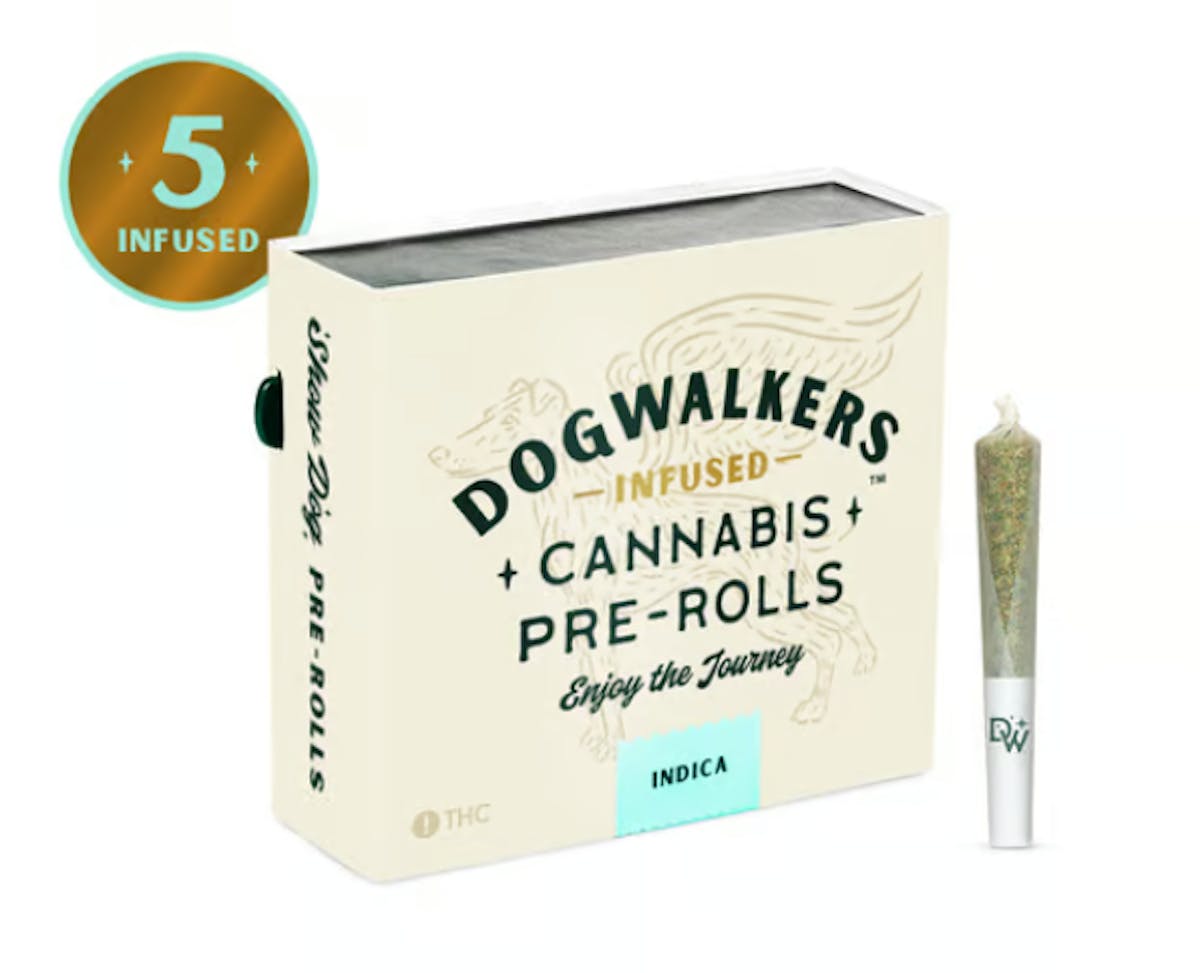 Photo of Dogwalkers Bubba Fett 0.35g 5pk Infused Prerolls