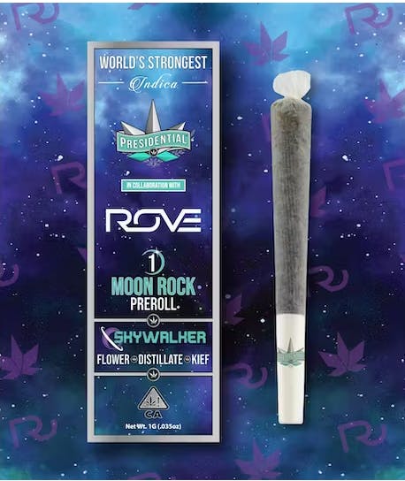 Product: PRESIDENTIAL | SKYWALKER | MOONROCK | INFUSED PRE-ROLL INDICA