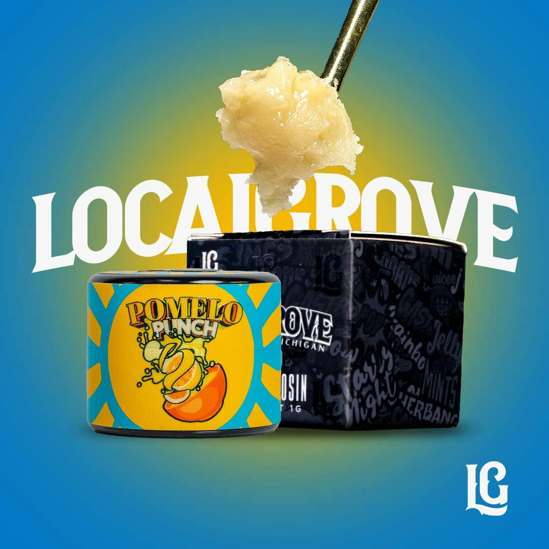 Product: LOCAL GROVE | POMELO PUNCH | LIVE HASH ROSIN CONCENTRATE HYBRID