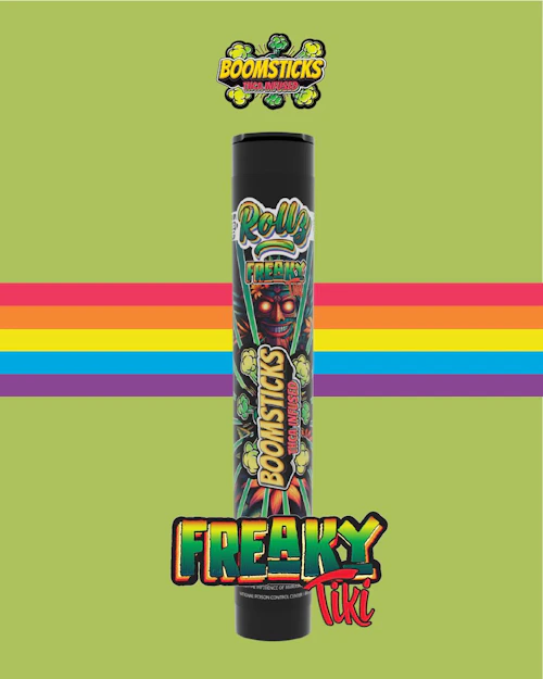 Rollz Boomsticks - 1g THCA Infused Preroll - Freaky Tiki