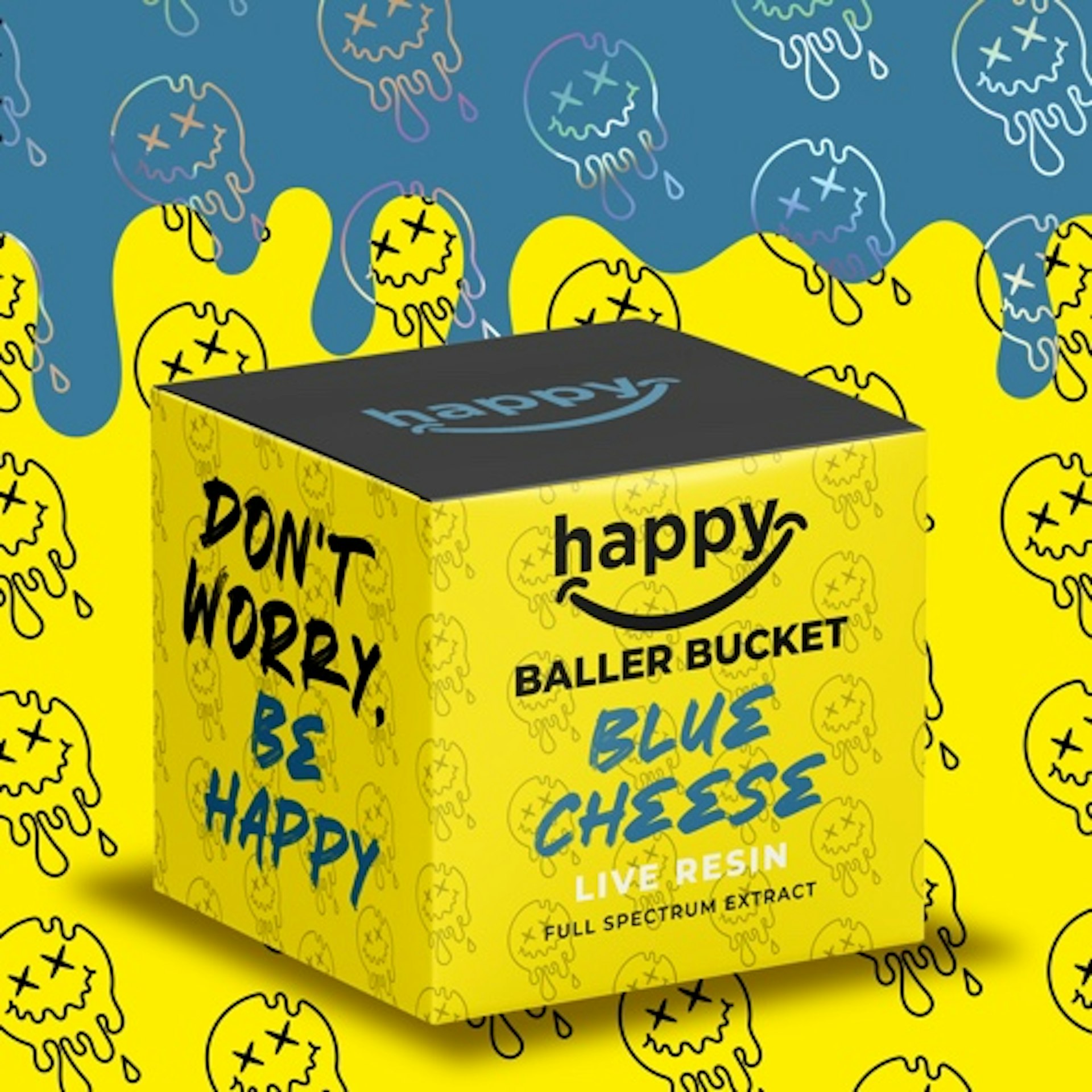 Happy - Blue Cheese 5G Baller Bucket