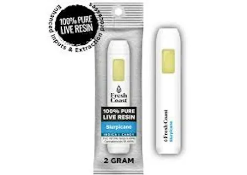 Fresh Coast | Slurpicane Pure Live Resin Disposable-active