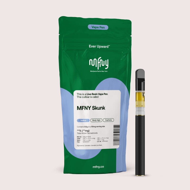 MFNY Skunk | Live Resin 510 Cart (.5g)