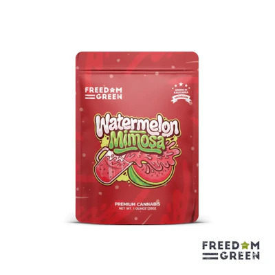 Freedom Green - 28g Prepack Shake - Watermelon Mimosa - FLOWER by Freedom Green at King of Budz