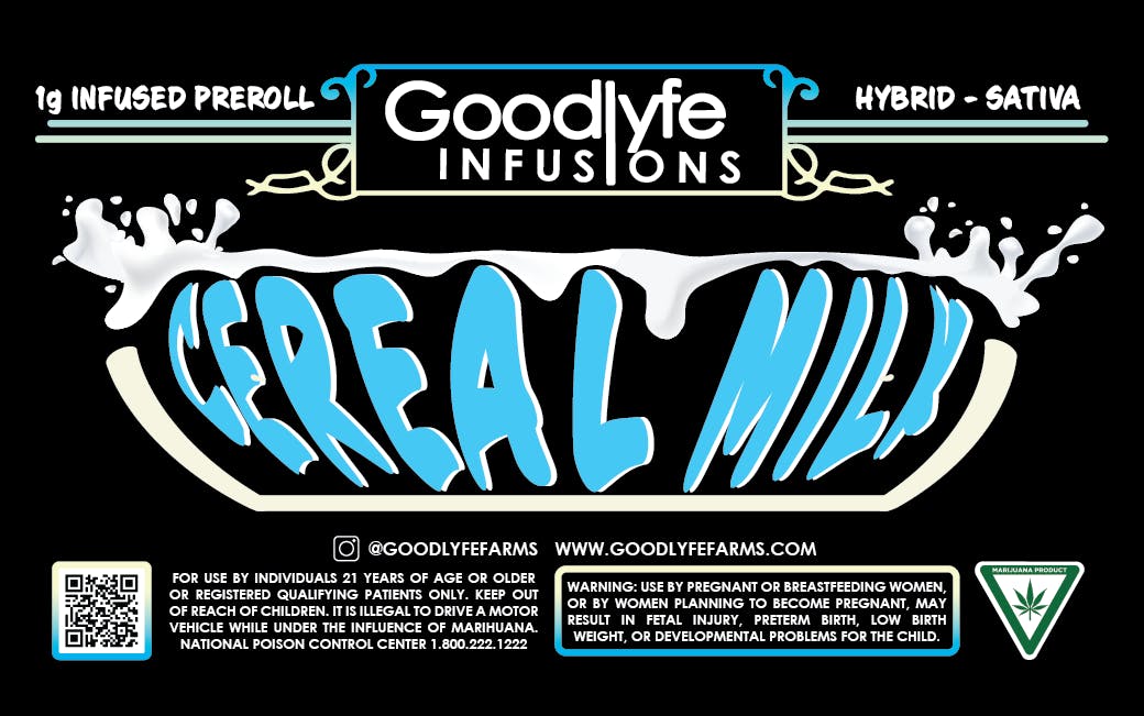 Product: Goodlyfe | Infused Pre-Roll - Cereal Milk