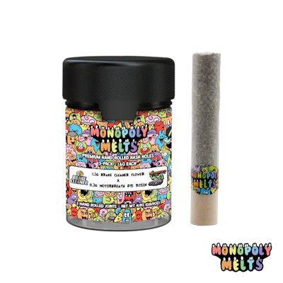 Buy Monopoly Melts - 3-Pack 1.6g Hash Rosin Infused Donuts - Brake