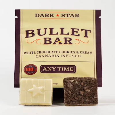 Bullet Bar - 100mg Chocolate THC Anytime