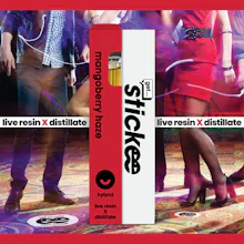 Stickee - 1g Live Resin Disposable - MangoBerry Haze