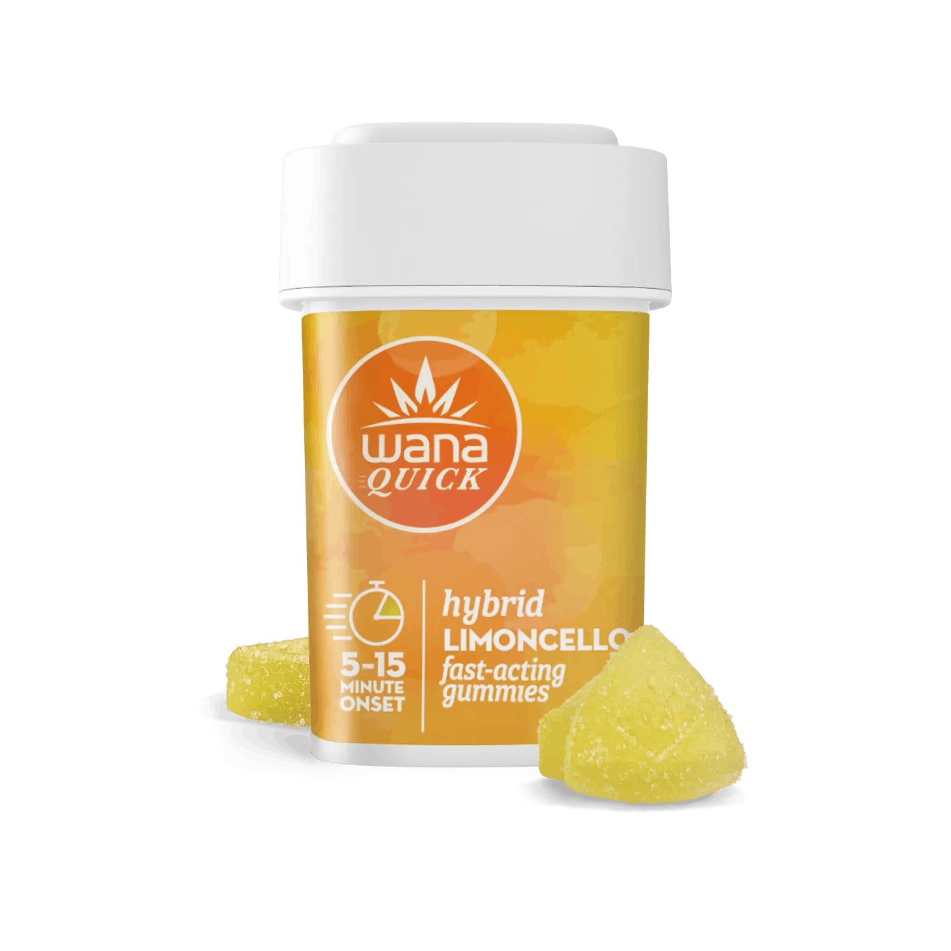 Wana Quick Limoncello Hybrid Chews [10 Pack] | 100mg - Cookies
