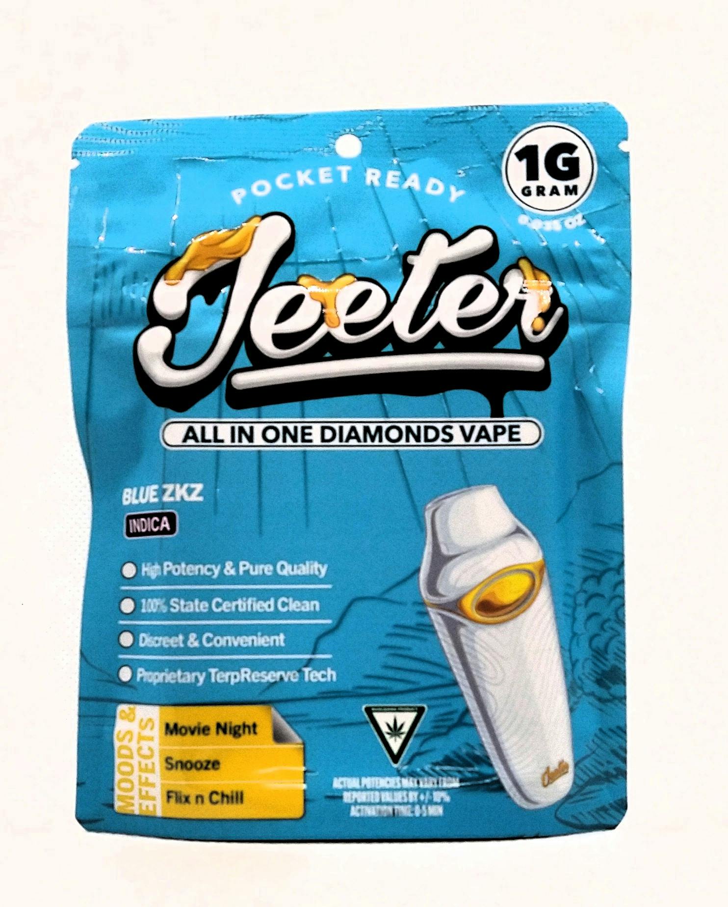 Jeeter | Double Rainbow | Liquid Diamonds Disposable | 1g | Indica