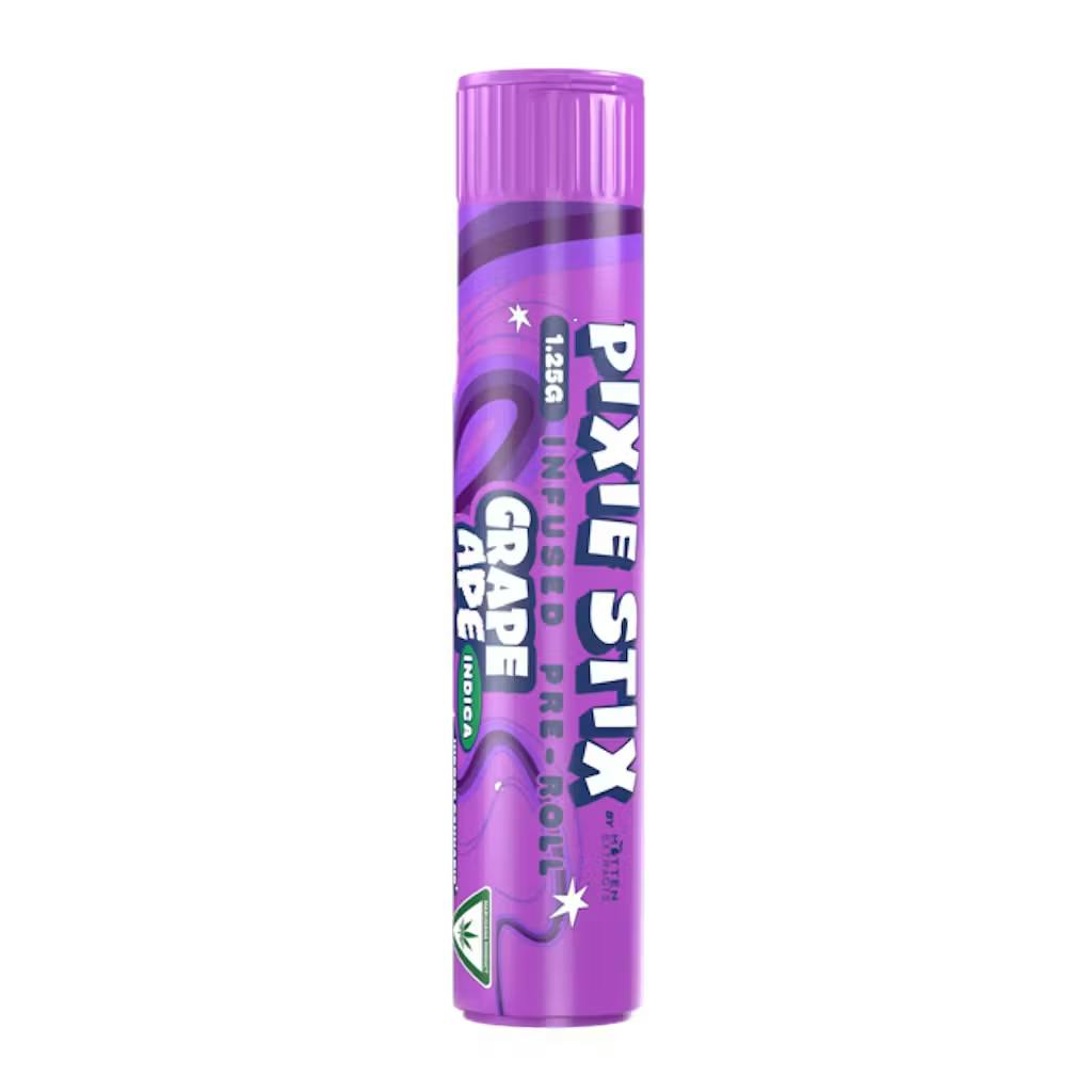 Pixie Stix - 1.25g Infused Preroll - Grape Ape