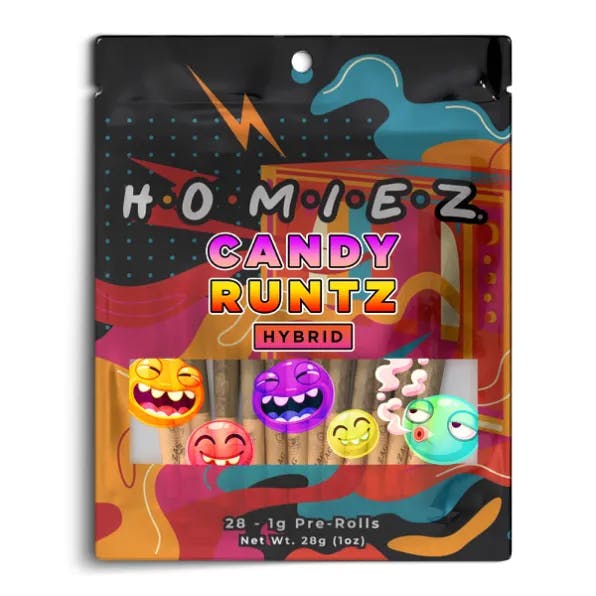 Homiez - 28-Pack 1g Prerolls - Candy Runtz