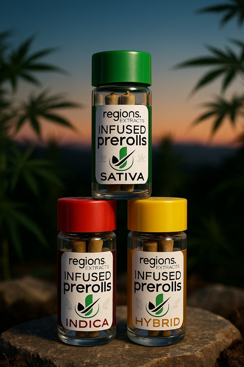 Regions Extract Infused Pre-roll 5pk: Blue Dream (S)